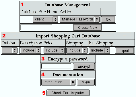 Admin Form